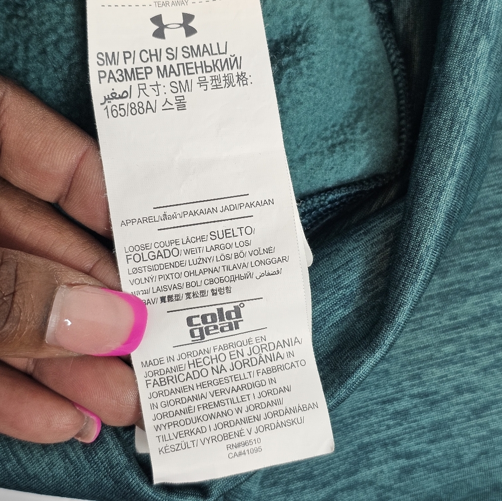 Under Armour Men's Storm Fleece Tona Twist Hoodie, Size SM/P/CH - Picture 5 of 6